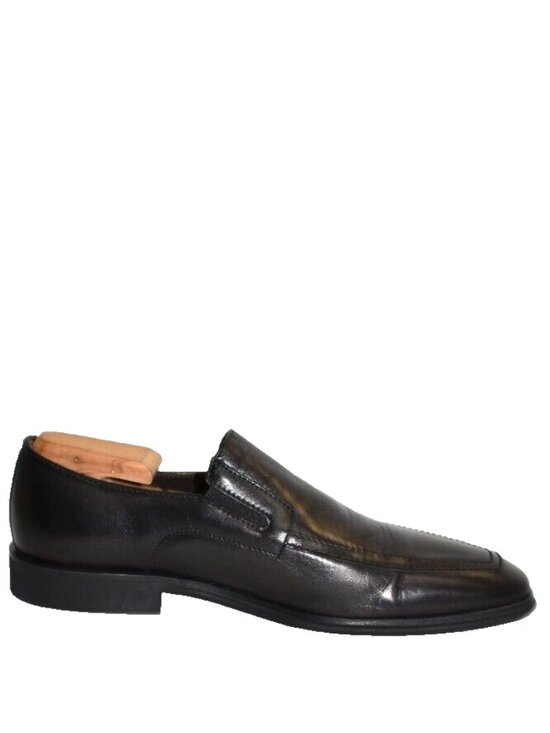 New! Bruno Magli RAGING LEATHER SLIP-ON BLACK LEATHER Loafer Size 9.5 M DD471 main image 7